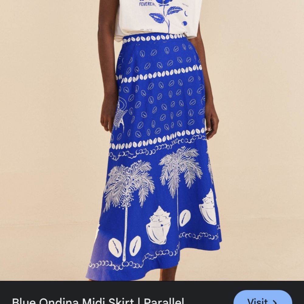 Farm Rio Midi Skirt - Picture 2 of 3